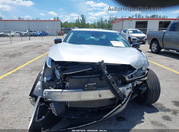 1N4AA6CV5NC505300 2022 NISSAN MAXIMA Silver Widok wnętrza z tyłu