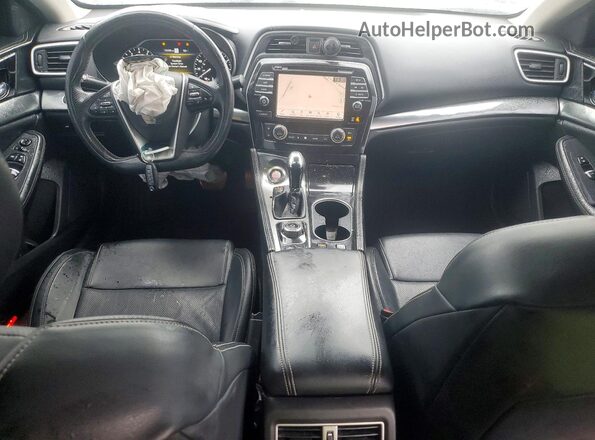 1N4AA6CV8LC383061 2020 NISSAN MAXIMA White წინა პანელის ხედი