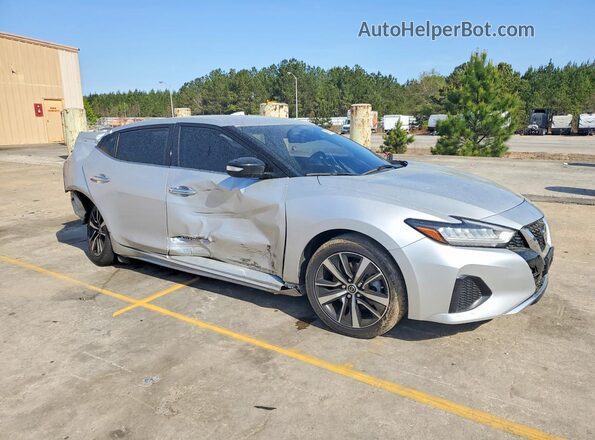 1N4AA6CV8MC503393 2021 NISSAN MAXIMA Silver Front right