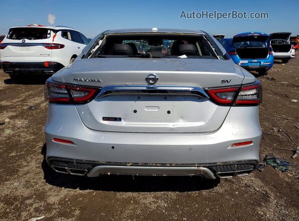 1N4AA6CV8NC502679 2022 NISSAN MAXIMA Silver Вид ззаду