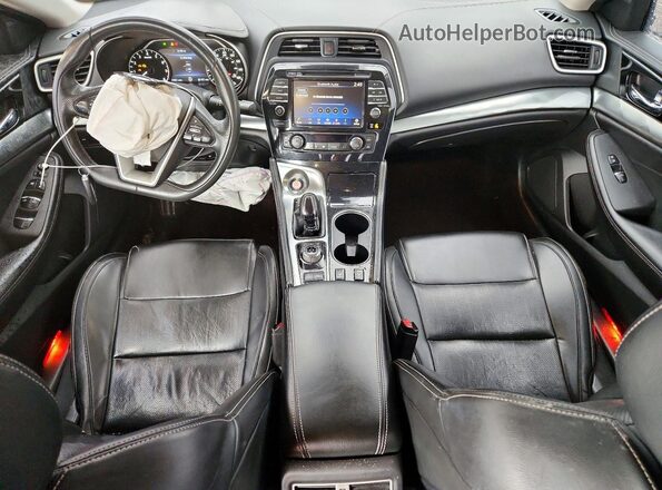 1N4AA6CV9LC364762 2020 NISSAN MAXIMA Black Вид панелі приладів