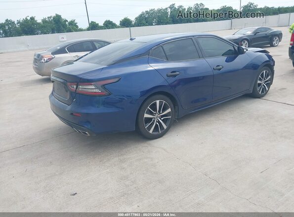 1N4AA6CV9MC502754 2021 NISSAN MAXIMA Blue Tył prawy