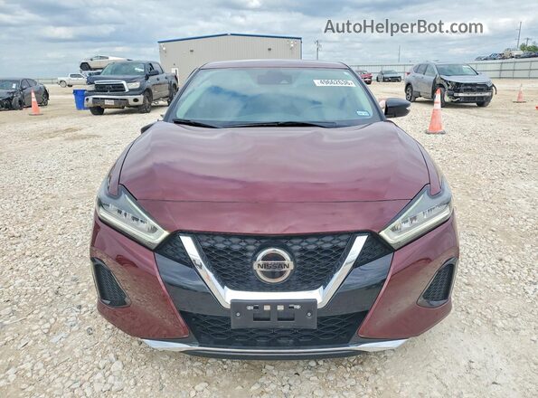 1N4AA6CV9MC511096 2021 NISSAN MAXIMA Burgundy 