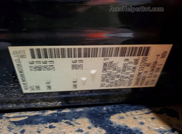 1N4AA6CV9MC515200 2021 NISSAN MAXIMA Black 