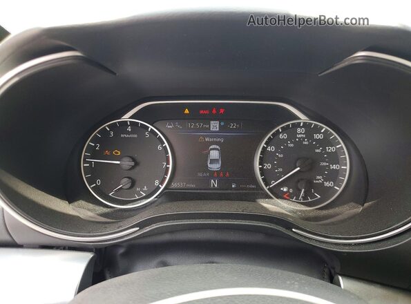 1N4AA6CVXPC511516 2023 NISSAN MAXIMA Gray Вид щитка приладів