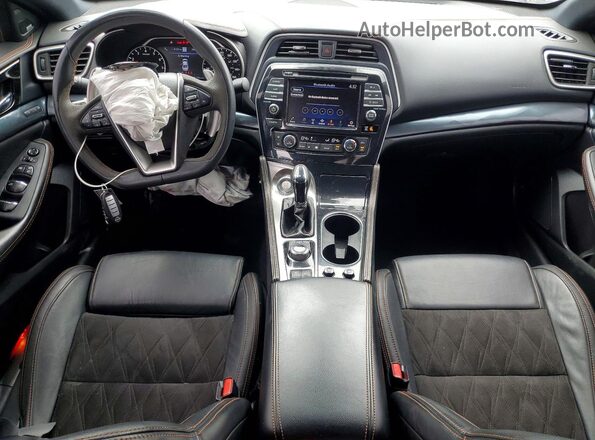 1N4AA6EV1PC512213 2023 NISSAN MAXIMA Black Widok deski rozdzielczej