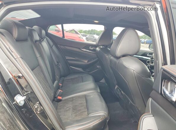 1N4AA6EV1PC512213 2023 NISSAN MAXIMA Black Widok tylnych siedzeń