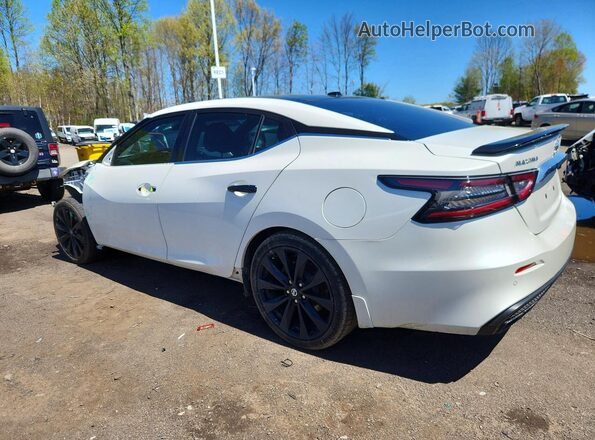 1N4AA6EVXLC384256 2020 NISSAN MAXIMA SR White Задня ліва чверть