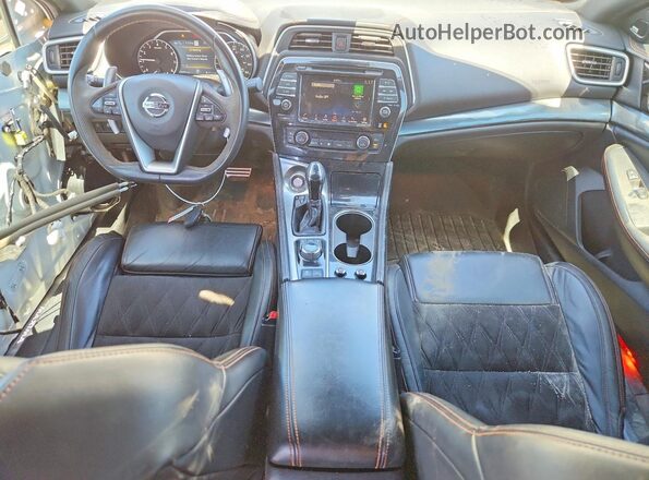 1N4AA6EVXLC384256 2020 NISSAN MAXIMA SR White Вид панелі приладів