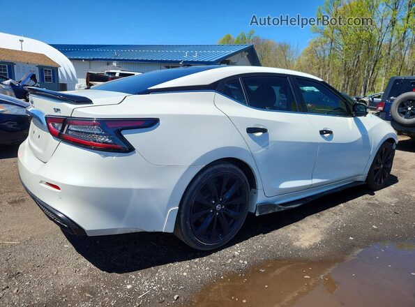 1N4AA6EVXLC384256 2020 NISSAN MAXIMA SR White Задня права чверть