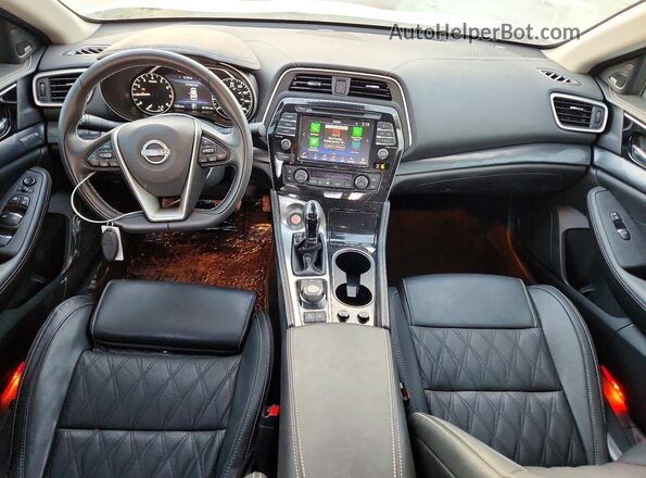 1N4AA6FV0PC507115 2023 NISSAN MAXIMA Белый Вид панели приборов