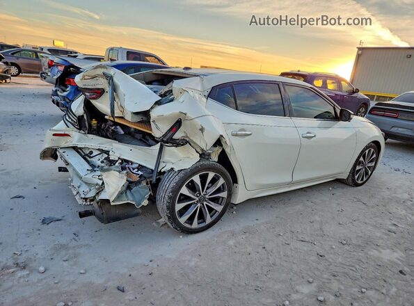 1N4AA6FV0PC507115 2023 NISSAN MAXIMA Белый Задняя правая четверть