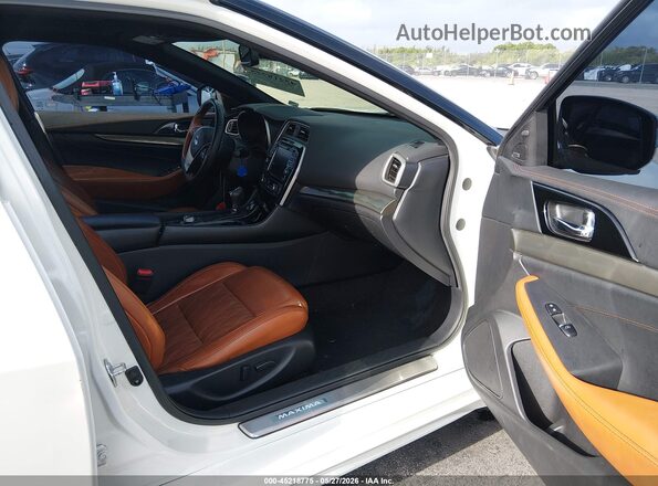 1N4AA6FV3LC380709 2020 NISSAN MAXIMA White Սալոնի դիմացի տեսք