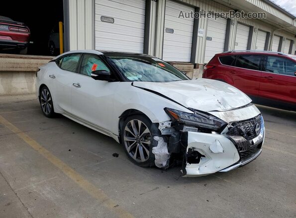 1N4AA6FV5PC503531 2023 NISSAN MAXIMA Белый Передняя правая четверть