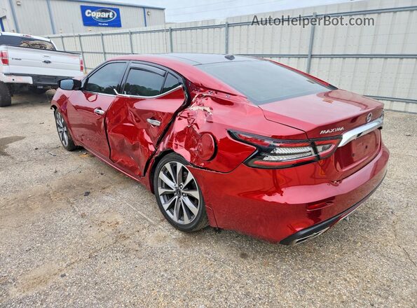 1N4AA6FV6PC503988 2023 NISSAN MAXIMA Red Задня ліва чверть