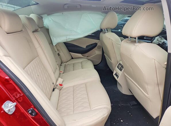 1N4AA6FV6PC503988 2023 NISSAN MAXIMA Red Вид задніх сидінь