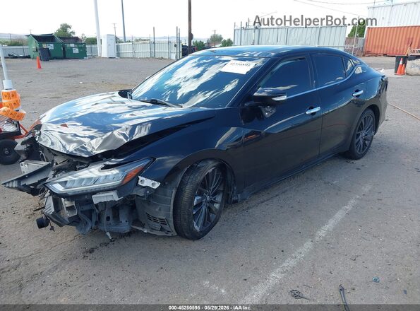 1N4AA6FV9LC367933 2020 NISSAN MAXIMA Black Vista tres cuartos delantera izquierda