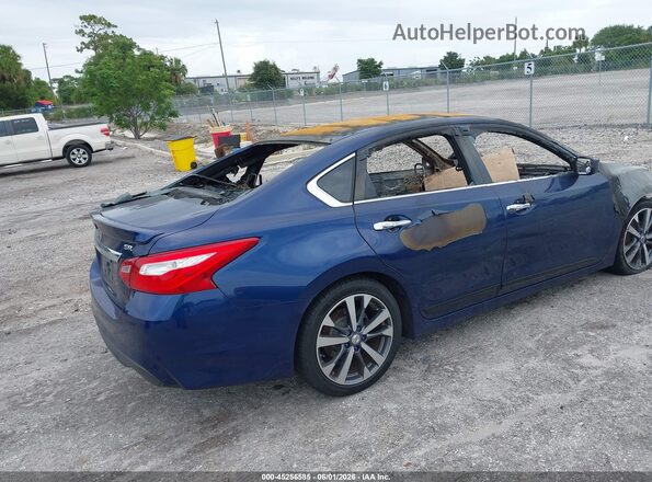 1N4AL3AP0GC242889 2016 NISSAN ALTIMA Синий Задняя правая четверть