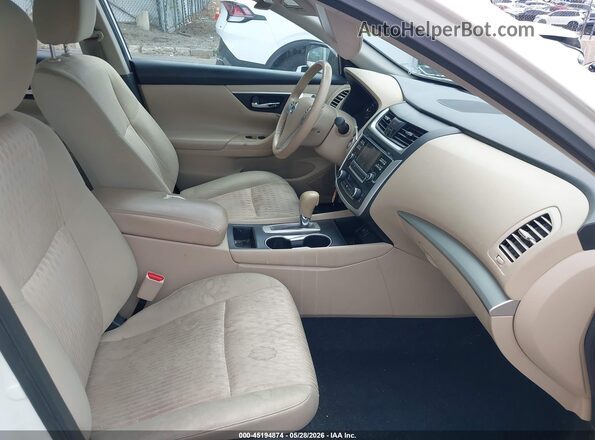 1N4AL3AP0GC270336 2016 NISSAN ALTIMA White წინა სალონის ხედი
