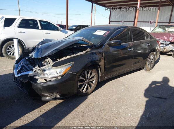 1N4AL3AP0HC222675 2017 NISSAN ALTIMA Black Առջևի ձախ երեք քառորդ տեսարան