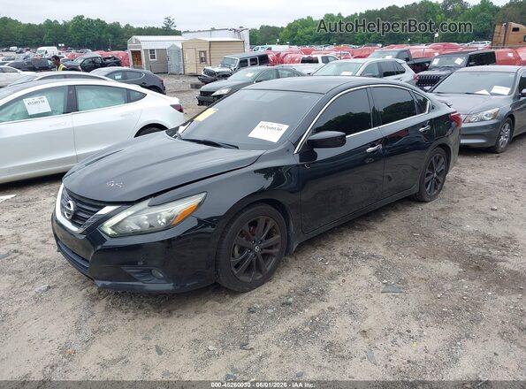 1N4AL3AP0HC238357 2017 NISSAN ALTIMA Black Առջևի ձախ երեք քառորդ տեսարան