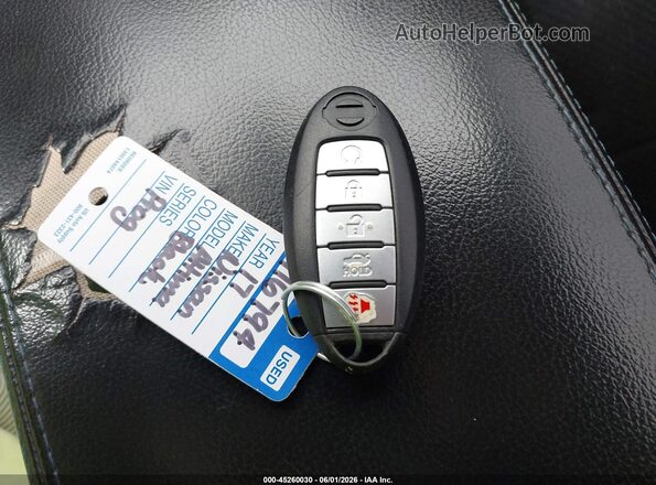 1N4AL3AP0HC238357 2017 NISSAN ALTIMA Black Առջևի վահանակի տեսք