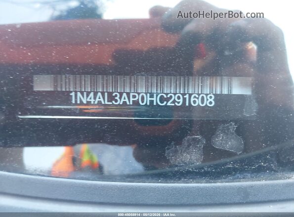 1N4AL3AP0HC291608 2017 NISSAN ALTIMA White ძრავის განყოფილების ხედი