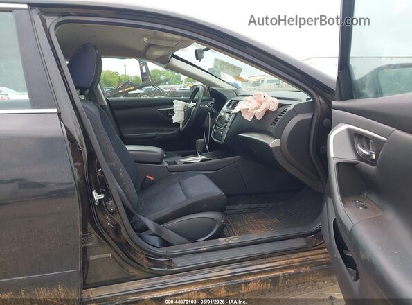 1N4AL3AP0HN308153 2017 NISSAN ALTIMA Black Widok wnętrza z przodu