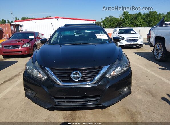 1N4AL3AP0JC141469 2018 NISSAN ALTIMA Black Instrument cluster view