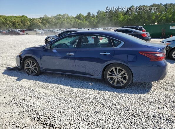 1N4AL3AP0JC148860 2018 NISSAN ALTIMA Синий Задняя левая четверть