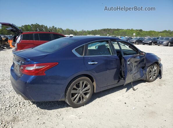 1N4AL3AP0JC148860 2018 NISSAN ALTIMA Синий Задняя правая четверть