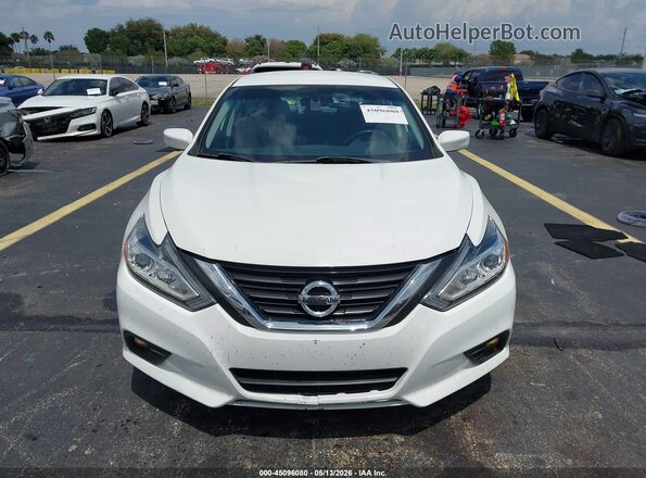 1N4AL3AP0JC192633 2018 NISSAN ALTIMA White Vista del cuadro de instrumentos