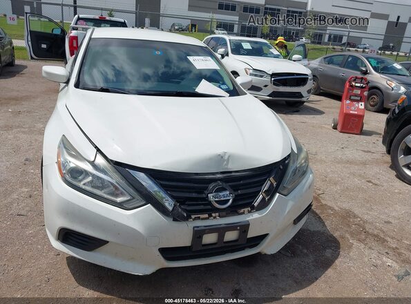1N4AL3AP0JC228028 2018 NISSAN ALTIMA White Widok zestawu wskaźników