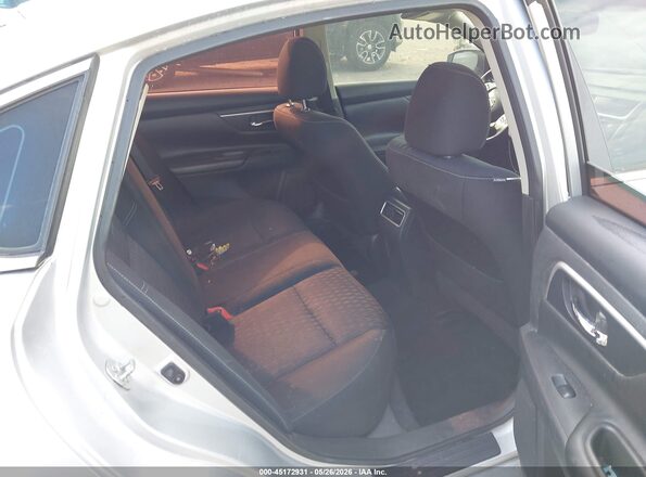 1N4AL3AP0JC230295 2018 NISSAN ALTIMA Silver VIN კოდის სტიკერის ხედი