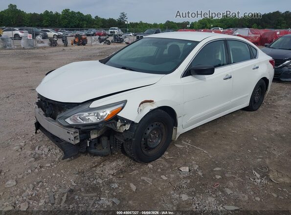 1N4AL3AP0JC279755 2018 NISSAN ALTIMA White წინა მარცხენა ხედი სამი მეოთხედიდან