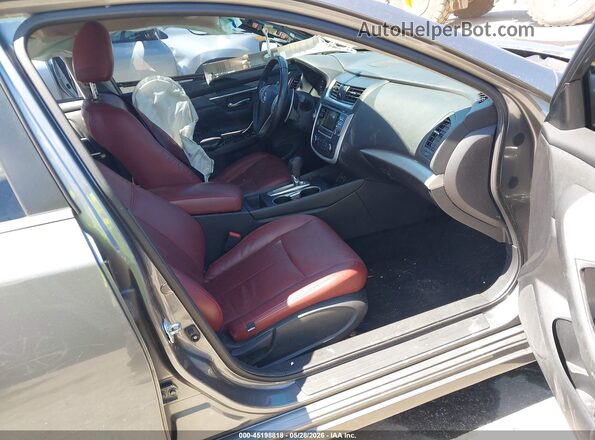 1N4AL3AP1GC143398 2016 NISSAN ALTIMA Gray წინა სალონის ხედი