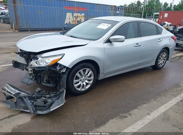 1N4AL3AP1GN370577 2016 NISSAN ALTIMA Серебряный Передняя левая четверть
