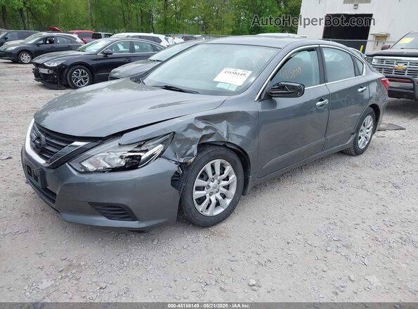 1N4AL3AP1HC221812 2017 NISSAN ALTIMA Black Առջևի ձախ երեք քառորդ տեսարան