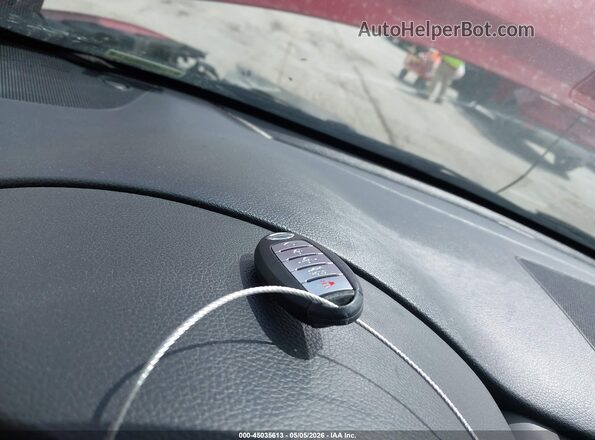 1N4AL3AP1HC236472 2017 NISSAN ALTIMA Red Widok deski rozdzielczej