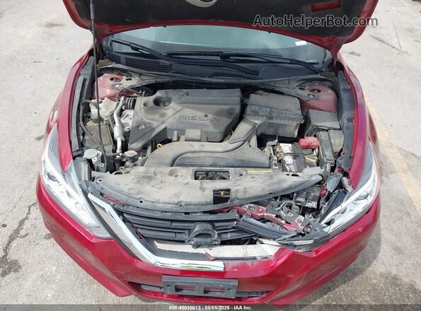 1N4AL3AP1HC236472 2017 NISSAN ALTIMA Red Widok z tyłu