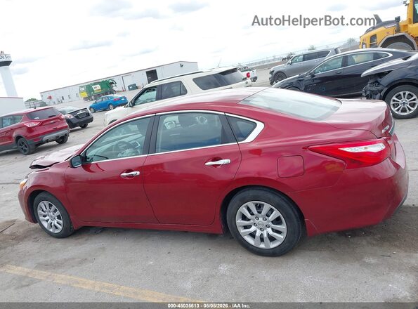 1N4AL3AP1HC236472 2017 NISSAN ALTIMA Red Widok wnętrza 360 stopni