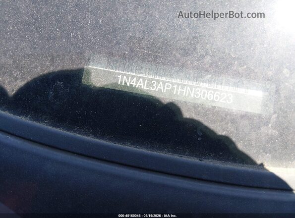 1N4AL3AP1HN306623 2017 NISSAN ALTIMA Black Dashboard view
