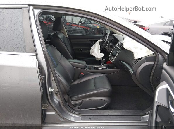 1N4AL3AP1JC291896 2018 NISSAN ALTIMA Gray Widok wnętrza z przodu