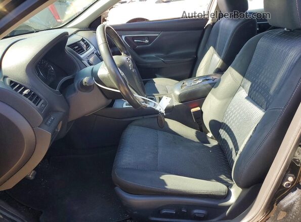 1N4AL3AP2GC124584 2016 NISSAN ALTIMA Black წინა სალონის ხედი