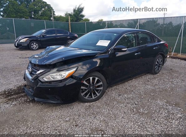 1N4AL3AP2GC179228 2016 NISSAN ALTIMA Black Առջևի ձախ երեք քառորդ տեսարան