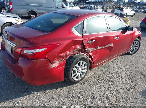 1N4AL3AP2GN345218 2016 NISSAN ALTIMA Maroon უკანა მარჯვენა