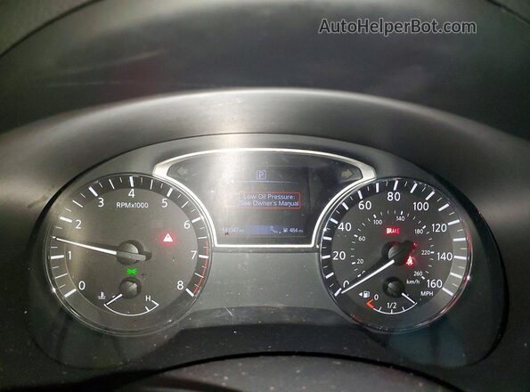 1N4AL3AP2HC140446 2017 NISSAN ALTIMA Black Instrument cluster view
