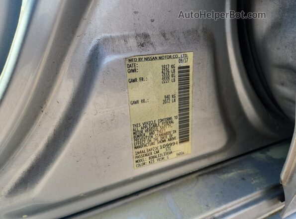 1N4AL3AP2JC109994 2018 NISSAN ALTIMA Silver 