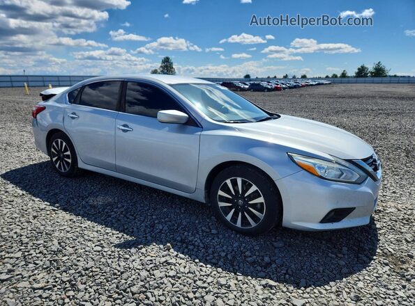 1N4AL3AP2JC194318 2018 NISSAN ALTIMA Серебряный Передняя правая четверть