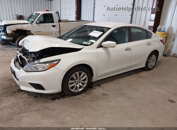 1N4AL3AP2JC222196 2018 NISSAN ALTIMA White წინა მარცხენა ხედი სამი მეოთხედიდან